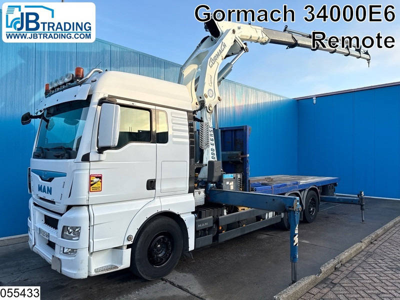 MAN TGX 26 440 6x2. EURO 6, Gormach, Remote, Retarder - شاحنات مسطحة, شاحنة كرين: صور 1 MAN TGX 26 440 6x2. EURO 6, Gormach, Remote, Retarder - شاحنات مسطحة, شاحنة كرين: صور 1