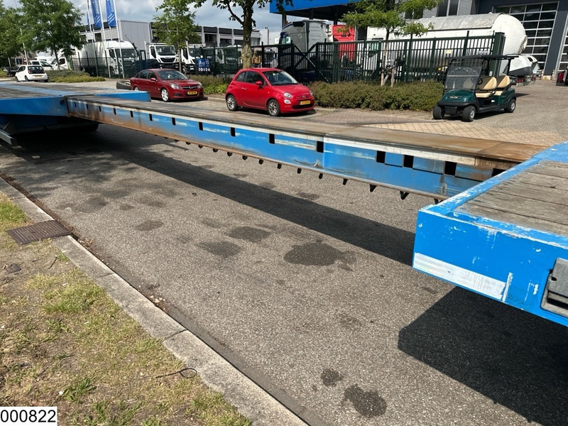 نصف مقطورة مسطحة Nooteboom open laadbak 48.000 KG, 19,9 mtr, Steering axle: صور 11
