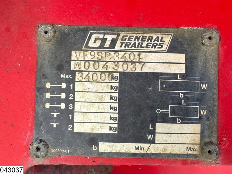 ROBINE Gas 49.021 Liter, LPG GPL Butane gas, 1 Comp - نصف مقطورة صهريج: صور 4 ROBINE Gas 49.021 Liter, LPG GPL Butane gas, 1 Comp - نصف مقطورة صهريج: صور 4
