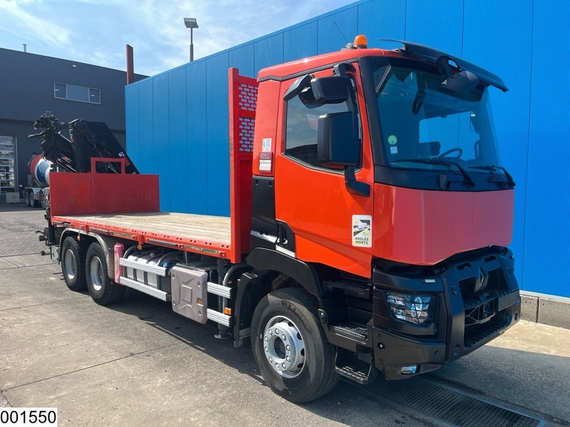 Renault C 380 6x4, EURO 6, Hiab, Remote, Steel Suspension - شاحنات مسطحة, شاحنة كرين: صور 3 Renault C 380 6x4, EURO 6, Hiab, Remote, Steel Suspension - شاحنات مسطحة, شاحنة كرين: صور 3