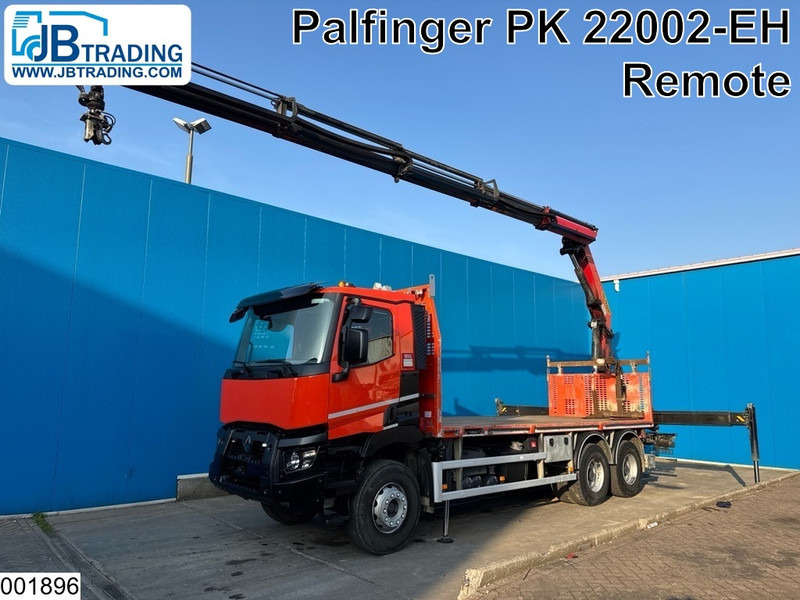 Renault C 430 6x4, EURO 6, Retarder, Palfinger,Remote - شاحنات مسطحة, شاحنة كرين: صور 1 Renault C 430 6x4, EURO 6, Retarder, Palfinger,Remote - شاحنات مسطحة, شاحنة كرين: صور 1