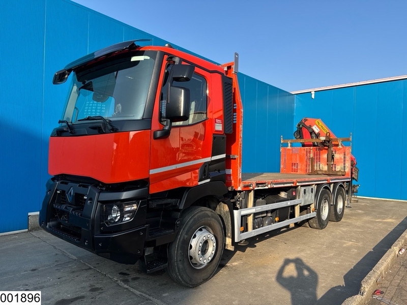 Renault C 430 6x4, EURO 6, Retarder, Palfinger,Remote - شاحنات مسطحة, شاحنة كرين: صور 4 Renault C 430 6x4, EURO 6, Retarder, Palfinger,Remote - شاحنات مسطحة, شاحنة كرين: صور 4