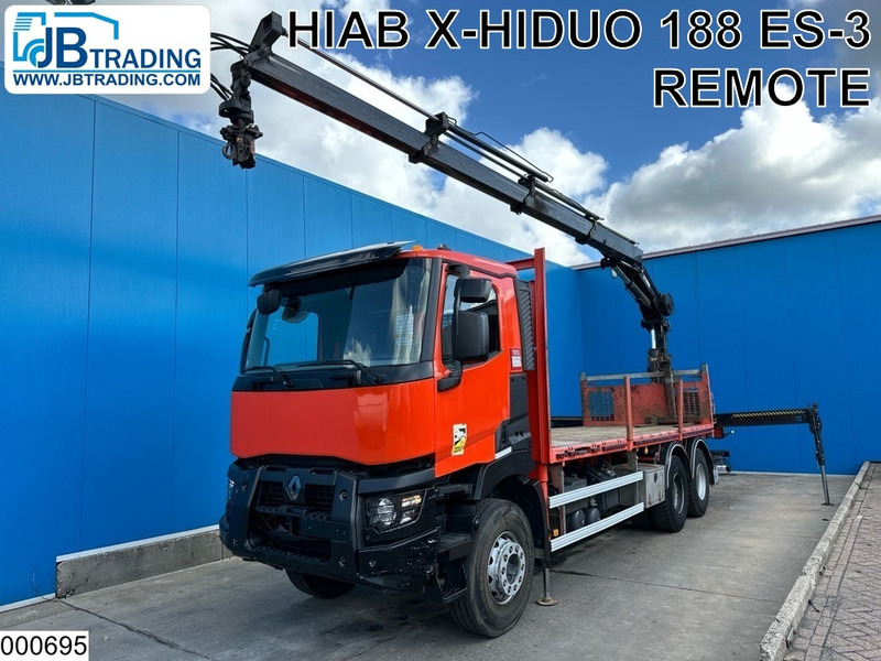 Renault C 430 EURO 6, Steel spring suspension, Hiab - شاحنات مسطحة, شاحنة كرين: صور 1 Renault C 430 EURO 6, Steel spring suspension, Hiab - شاحنات مسطحة, شاحنة كرين: صور 1