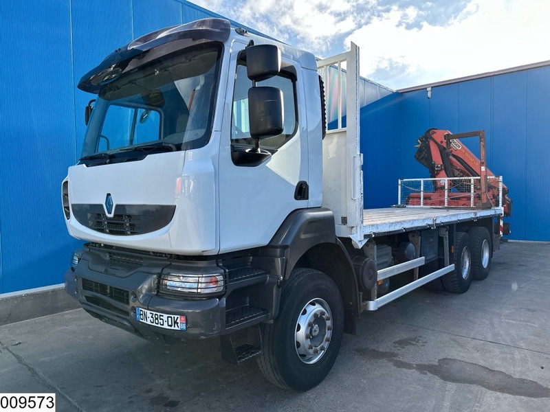 Renault Kerax 380 Dxi 6X4, EURO 6, Retarder, Palfinger, Remote - شاحنات مسطحة, شاحنة كرين: صور 3 Renault Kerax 380 Dxi 6X4, EURO 6, Retarder, Palfinger, Remote - شاحنات مسطحة, شاحنة كرين: صور 3