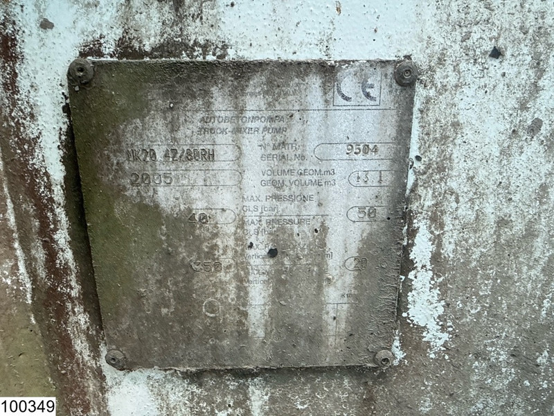 مضخة خرسانة Renault Kerax 420 8x4, EURO 3, Cifa MK20, 9m3: صور 8