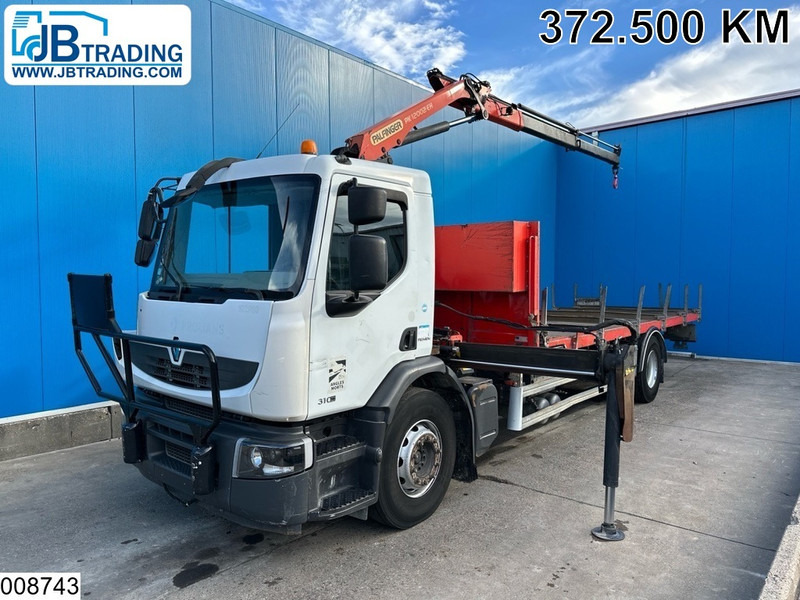 Renault Premium 310 Dxi EURO 5, Palfinger, Manual transmission - شاحنات مسطحة, شاحنة كرين: صور 1 Renault Premium 310 Dxi EURO 5, Palfinger, Manual transmission - شاحنات مسطحة, شاحنة كرين: صور 1