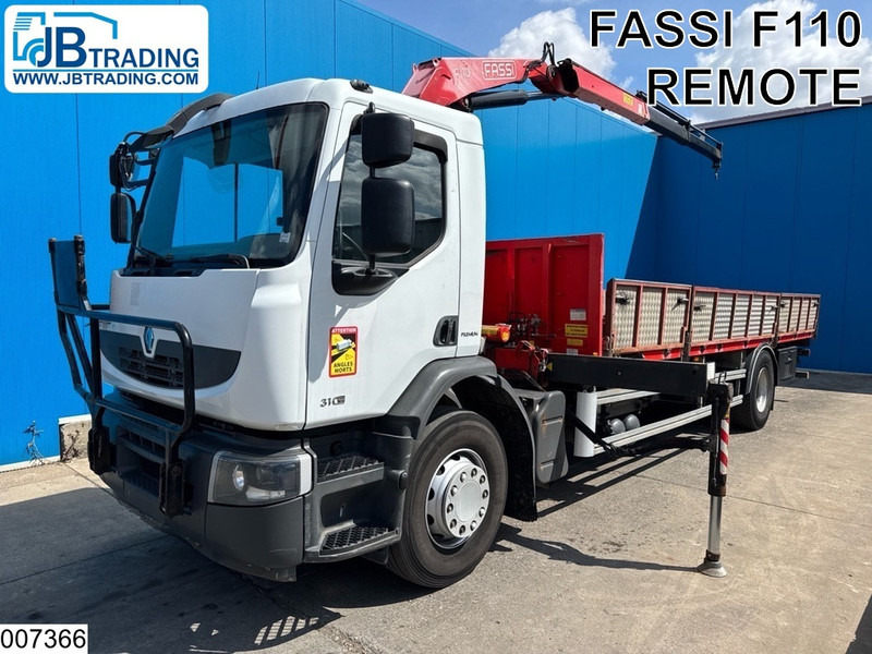 Renault Premium 310 Dxi EURO 5, Retarder, Fassi, Remote - شاحنات مسطحة, شاحنة كرين: صور 1 Renault Premium 310 Dxi EURO 5, Retarder, Fassi, Remote - شاحنات مسطحة, شاحنة كرين: صور 1