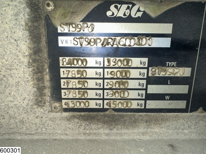 Samro gesloten bak - بصندوق مغلق نصف مقطورة: صور 4 Samro gesloten bak - بصندوق مغلق نصف مقطورة: صور 4