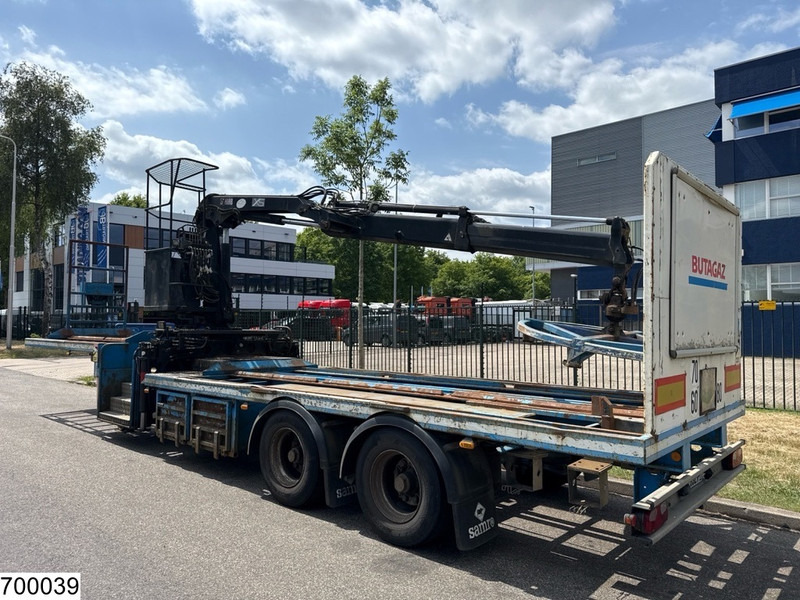 Samro open laadbak Hiab - نصف مقطورة مسطحة: صور 2 Samro open laadbak Hiab - نصف مقطورة مسطحة: صور 2