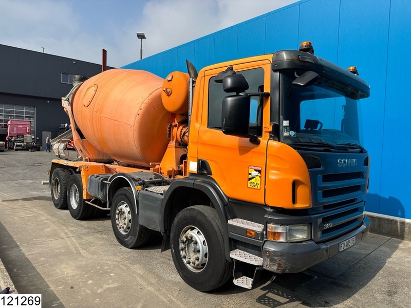 Scania P 380 8X4, Manual, Steel suspension, Stetter 8M3 - شاحنة خلاطة خرسانة: صور 3 Scania P 380 8X4, Manual, Steel suspension, Stetter 8M3 - شاحنة خلاطة خرسانة: صور 3