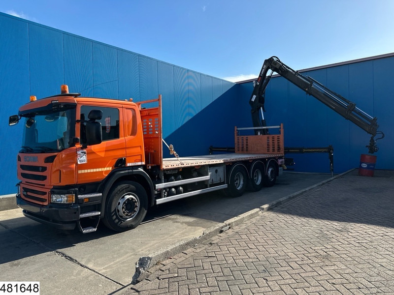 Scania P 410 8x4, EURO 6, HIAB, Remote - شاحنات مسطحة, شاحنة كرين: صور 2 Scania P 410 8x4, EURO 6, HIAB, Remote - شاحنات مسطحة, شاحنة كرين: صور 2