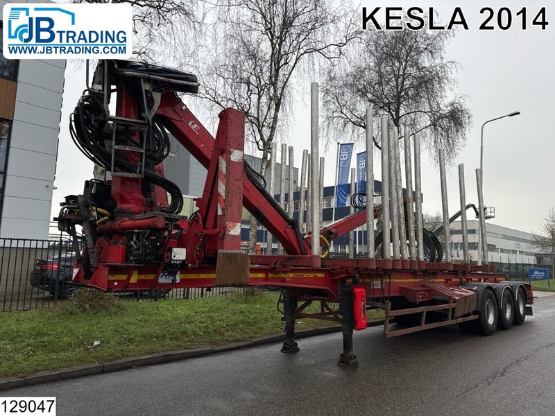 Trax open laadbak Timber transport, Kesla 2014 - نصف مقطورة اخشاب: صور 1 Trax open laadbak Timber transport, Kesla 2014 - نصف مقطورة اخشاب: صور 1