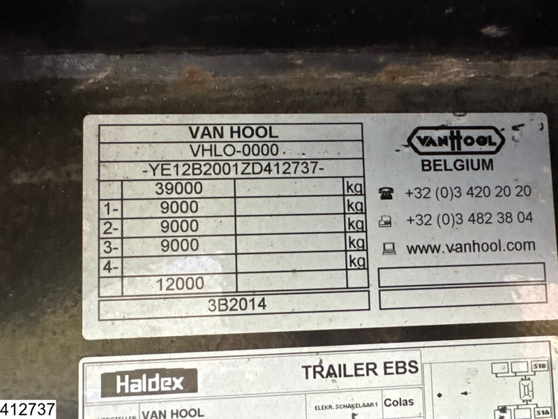 Van Hool gesloten bak - بصندوق مغلق نصف مقطورة: صور 4 Van Hool gesloten bak - بصندوق مغلق نصف مقطورة: صور 4