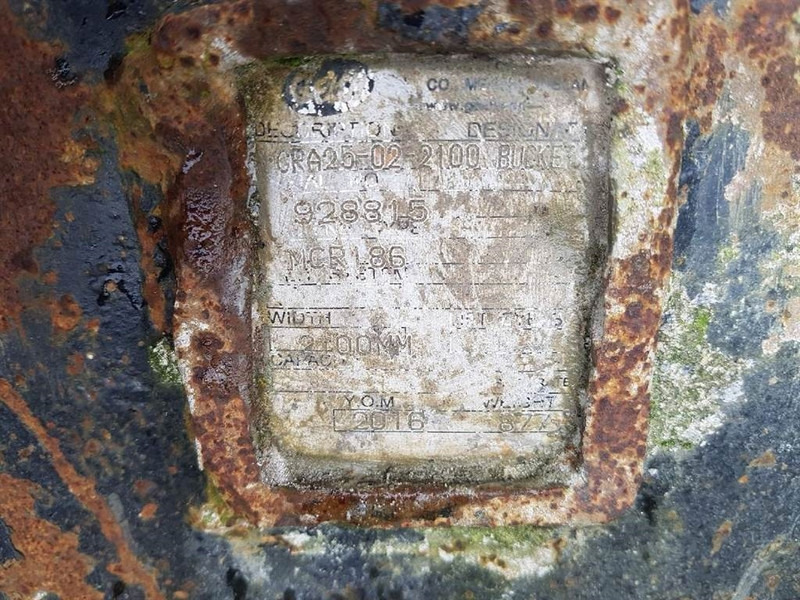 GEITH MCR 186-2,10 mtr-Bucket/Tieflöffel/Dichte bak - بكت: صور 3 GEITH MCR 186-2,10 mtr-Bucket/Tieflöffel/Dichte bak - بكت: صور 3