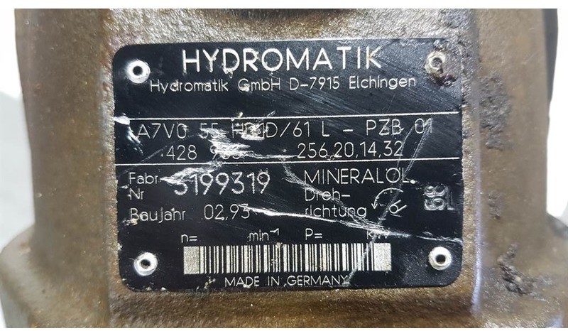 Hydromatik A7VO55HD1D/61L - Load sensing pump - علم السوائل المتحركة: صور 4 Hydromatik A7VO55HD1D/61L - Load sensing pump - علم السوائل المتحركة: صور 4