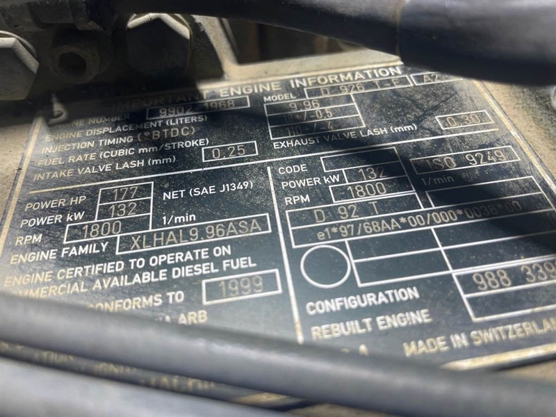 المحرك - آلات البناء Liebherr D926T-E A2-Engine/Motor: صور 10