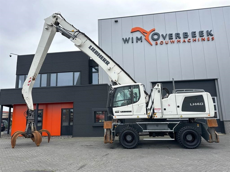 Liebherr LH 40 M Litronic Material Handler - حفارة النقل والشحن: صور 2 Liebherr LH 40 M Litronic Material Handler - حفارة النقل والشحن: صور 2