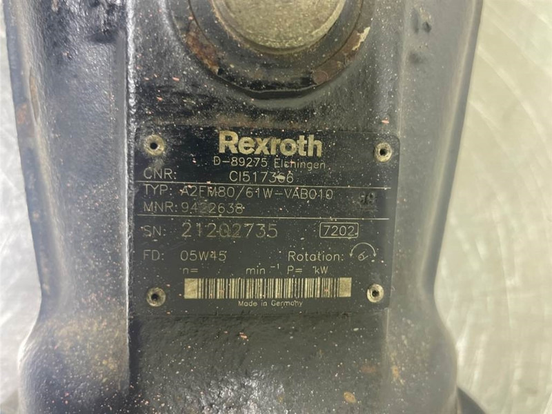 Manitou 160ATJ-Rexroth A2FM80/61W-Drive motor/Fahrmotor - علم السوائل المتحركة - آلات البناء: صور 4 Manitou 160ATJ-Rexroth A2FM80/61W-Drive motor/Fahrmotor - علم السوائل المتحركة - آلات البناء: صور 4