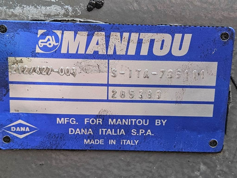 Manitou MT932-Spicer Dana 212/427-003-Axle/Achse/As - المحور و قطع الغيار - آلات البناء: صور 5 Manitou MT932-Spicer Dana 212/427-003-Axle/Achse/As - المحور و قطع الغيار - آلات البناء: صور 5