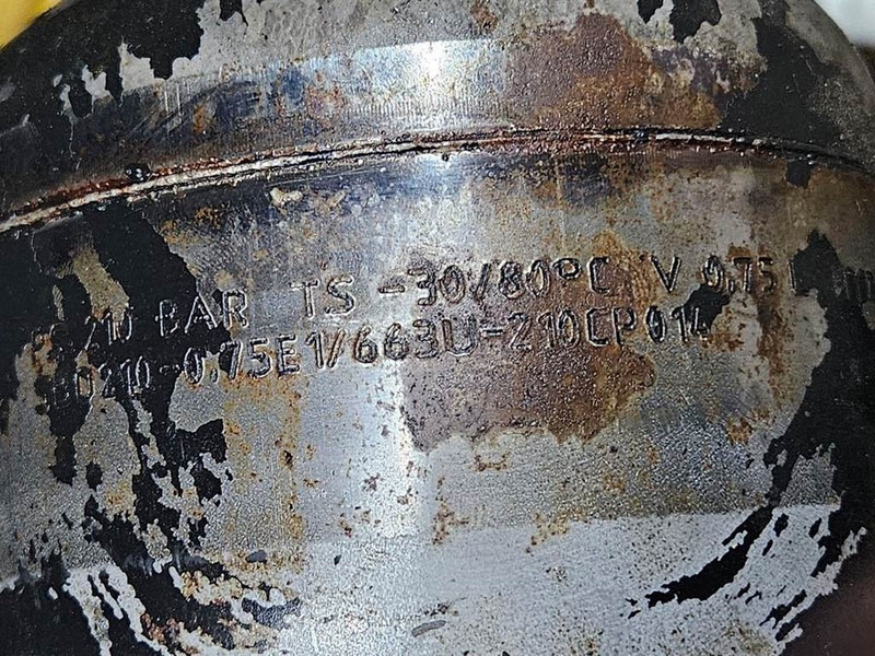 New Holland W110C-Hydac SBO210-0,75E1/663U-Accumulator - علم السوائل المتحركة - آلات البناء: صور 3 New Holland W110C-Hydac SBO210-0,75E1/663U-Accumulator - علم السوائل المتحركة - آلات البناء: صور 3