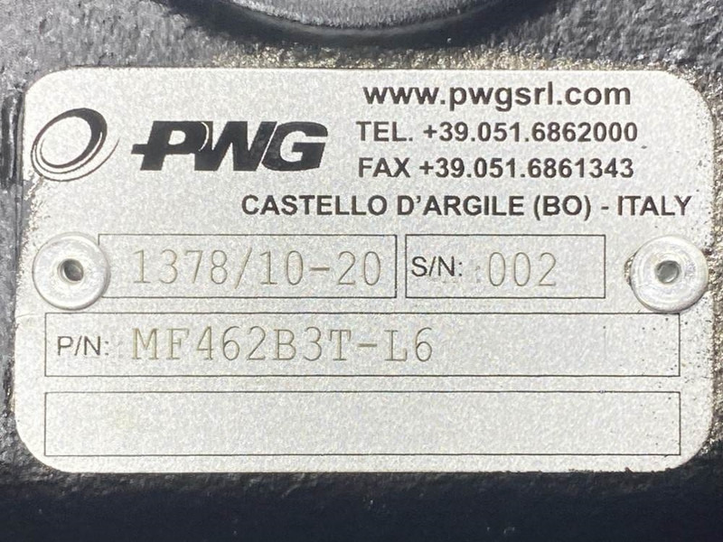 علم السوائل المتحركة - آلات البناء جديد PWG MF462B3T-L6 - Drive motor/Fahrmotor/Rijmotor: صور 6