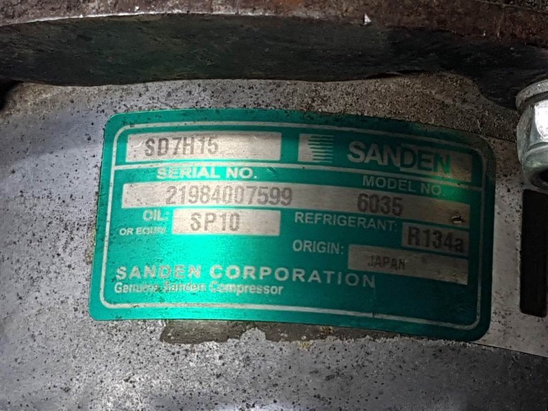 SANDEN SD7H15-6035-Compressor/Kompressor/Aircopomp - كمبروسر مكيف - آلات البناء: صور 4 SANDEN SD7H15-6035-Compressor/Kompressor/Aircopomp - كمبروسر مكيف - آلات البناء: صور 4