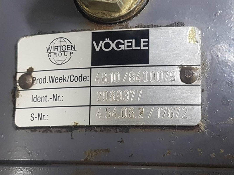 Vögele -Wirtgen 2069377-Reductor/Gearbox/Getriebe - علم السوائل المتحركة - آلات البناء: صور 5 Vögele -Wirtgen 2069377-Reductor/Gearbox/Getriebe - علم السوائل المتحركة - آلات البناء: صور 5