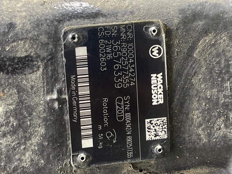 علم السوائل المتحركة - آلات البناء WACKER NEUSON 1000434274-Rexroth A10VO100-Load sensing pump: صور 9 علم السوائل المتحركة - آلات البناء WACKER NEUSON 1000434274-Rexroth A10VO100-Load sensing pump: صور 9