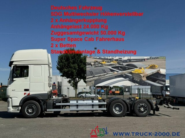 DAF 480 SSC BDF SDG Multiwechsler 2Betten Standklima - شاحنات الحاويات/ جسم علوي قابل للتغيير شاحنة: صور 1 DAF 480 SSC BDF SDG Multiwechsler 2Betten Standklima - شاحنات الحاويات/ جسم علوي قابل للتغيير شاحنة: صور 1