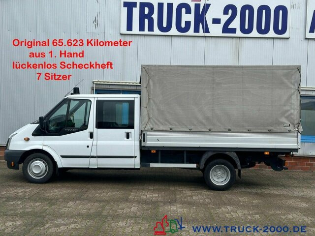 Ford Transit FT 460 DoKa 7 Sitzer Nur 65.623KM 1.Hand - الشاحنات الصغيرة ستائر, الشاحنات الصغيرة كابينة مزدوجة: صور 1 Ford Transit FT 460 DoKa 7 Sitzer Nur 65.623KM 1.Hand - الشاحنات الصغيرة ستائر, الشاحنات الصغيرة كابينة مزدوجة: صور 1