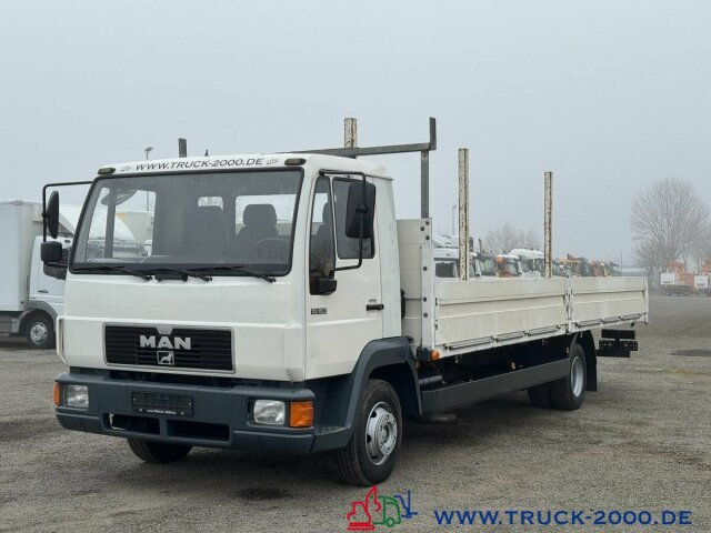 MAN 10.163 Lange Pritsche 7.10m 3 Sitzer Nur 217TKM - شاحنات مسطحة: صور 5 MAN 10.163 Lange Pritsche 7.10m 3 Sitzer Nur 217TKM - شاحنات مسطحة: صور 5