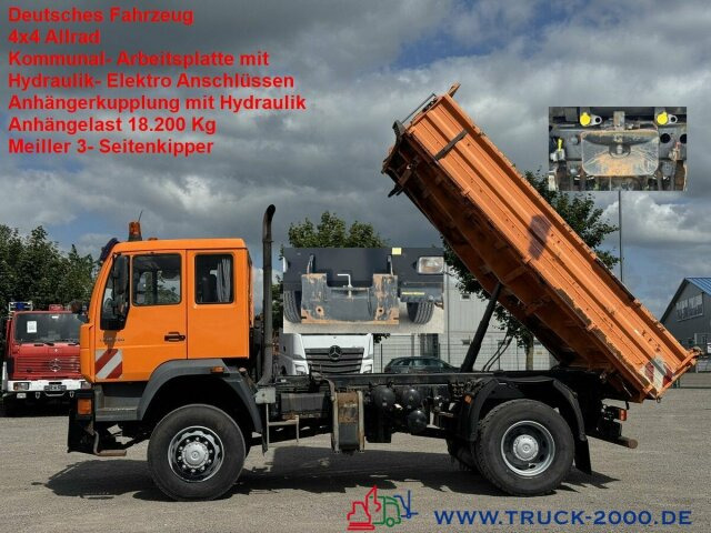 MAN LE 18.280 4x4 Winterdienst- Kommunalplatte + AHK - قلابات: صور 1 MAN LE 18.280 4x4 Winterdienst- Kommunalplatte + AHK - قلابات: صور 1