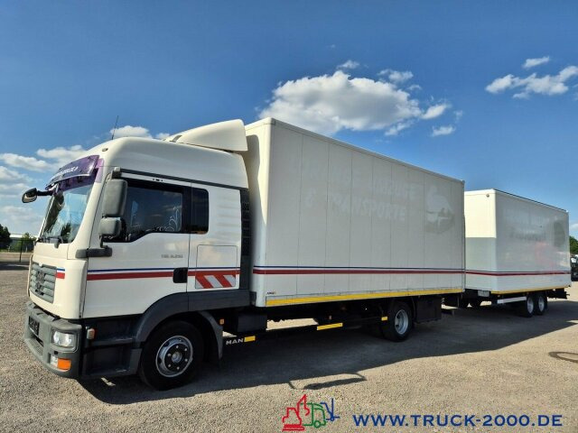 بصندوق مغلق شاحنة MAN TGL 8.210 Möbel Komplettzug Klima 4,5t. Nutzlast: صور 15