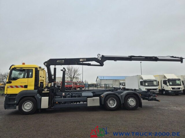 شاحنة ذات الخطاف, شاحنة كرين MAN TGS 26.320 Meiller RK 2070+ Kran MKG HLK 177+FB: صور 7