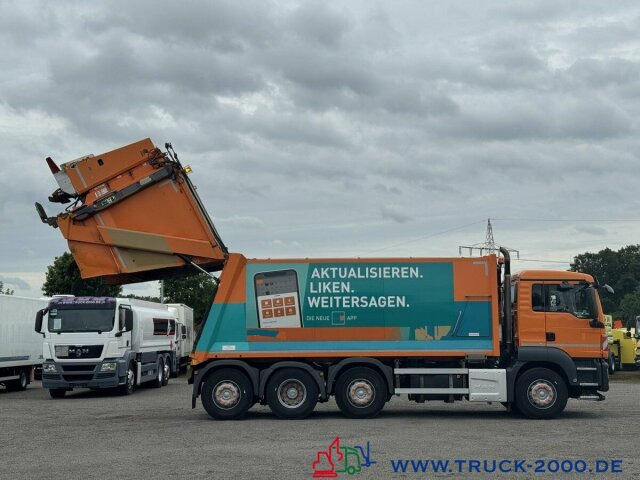 MAN TGS 35.360 8x2 Zoeller 29m³ Medium Schüttung 1.3 - شاحنة القمامة: صور 4 MAN TGS 35.360 8x2 Zoeller 29m³ Medium Schüttung 1.3 - شاحنة القمامة: صور 4