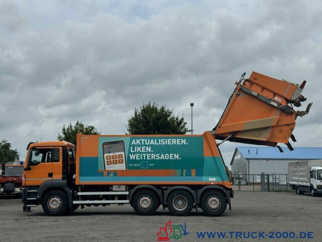 MAN TGS 35.360 8x2 Zoeller 29m³ Medium Schüttung 1.3 - شاحنة القمامة: صور 2 MAN TGS 35.360 8x2 Zoeller 29m³ Medium Schüttung 1.3 - شاحنة القمامة: صور 2