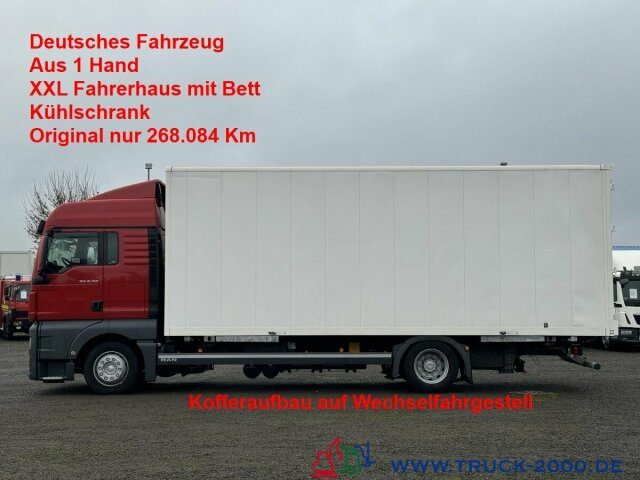 MAN TGX 18.360 BDF- Koffer XL Haus Standhzg 268TKM - بصندوق مغلق شاحنة: صور 1 MAN TGX 18.360 BDF- Koffer XL Haus Standhzg 268TKM - بصندوق مغلق شاحنة: صور 1