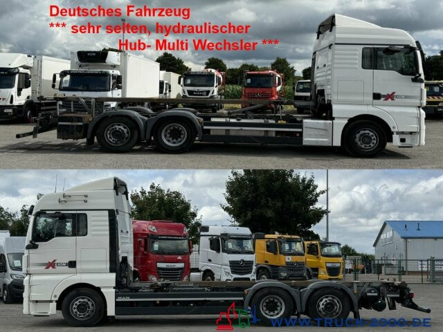 MAN TGX 26.500 XLX Haus Bett hydr Hub Multi Wechsler - شاحنات الحاويات/ جسم علوي قابل للتغيير شاحنة: صور 1 MAN TGX 26.500 XLX Haus Bett hydr Hub Multi Wechsler - شاحنات الحاويات/ جسم علوي قابل للتغيير شاحنة: صور 1