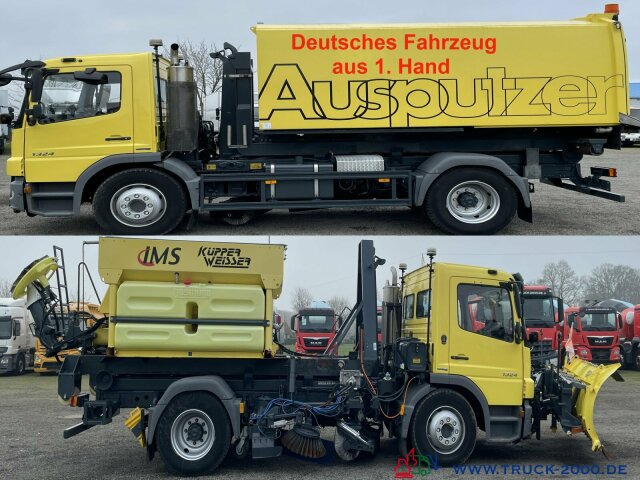 Mercedes-Benz 1524 Winterdienst - Streuer - Kehrmaschine 1.Hd - سياره كنس شوارع: صور 1 Mercedes-Benz 1524 Winterdienst - Streuer - Kehrmaschine 1.Hd - سياره كنس شوارع: صور 1
