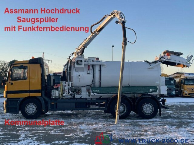 Mercedes-Benz 2631 Assmann Hochdruck Saugspüler 9000 l. Tank - فراغ شاحنة: صور 1 Mercedes-Benz 2631 Assmann Hochdruck Saugspüler 9000 l. Tank - فراغ شاحنة: صور 1