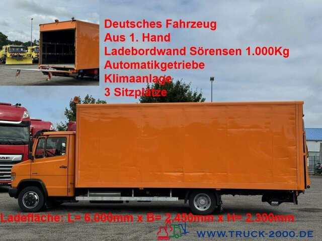 Mercedes-Benz 816 Vario Automatikgetriebe LBW 1.000Kg 3Sitze - الشاحنات الصغيرة صندوق مغلق: صور 1 Mercedes-Benz 816 Vario Automatikgetriebe LBW 1.000Kg 3Sitze - الشاحنات الصغيرة صندوق مغلق: صور 1