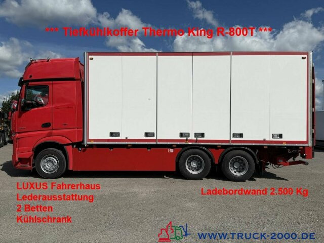 Mercedes-Benz Actros 2663 Tiefkühler Thermo King T-800R + LBW - مبردة شاحنة: صور 1 Mercedes-Benz Actros 2663 Tiefkühler Thermo King T-800R + LBW - مبردة شاحنة: صور 1