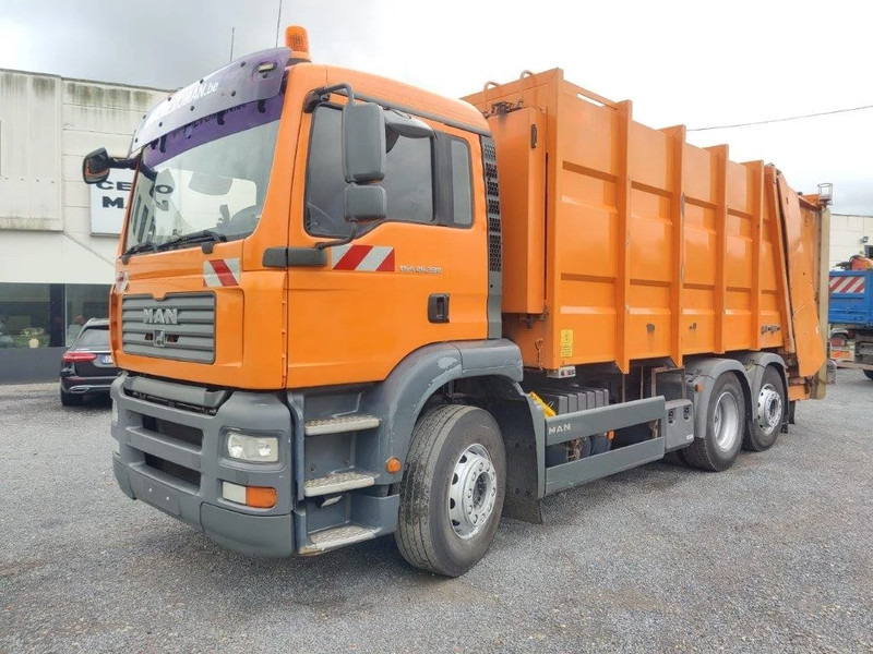 MAN TGA 26.320 6x2 garbage truck ZOELLER - شاحنة القمامة: صور 1 MAN TGA 26.320 6x2 garbage truck ZOELLER - شاحنة القمامة: صور 1