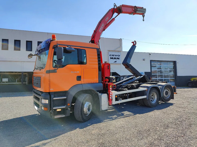 MAN TGA 28.310 Container / Fassi F130 - شاحنة ذات الخطاف, شاحنة كرين: صور 4 MAN TGA 28.310 Container / Fassi F130 - شاحنة ذات الخطاف, شاحنة كرين: صور 4