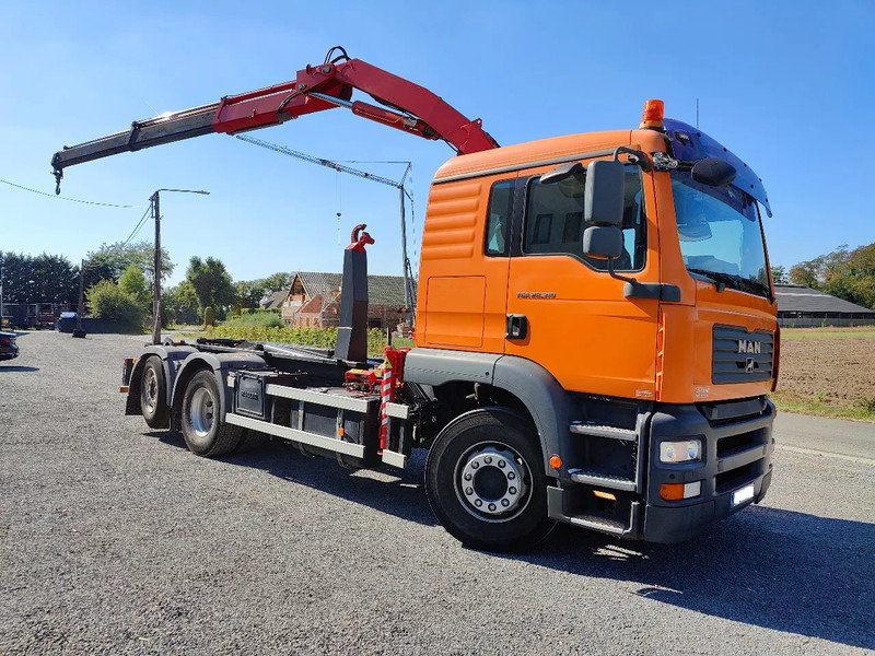MAN TGA 28.310 Container / Fassi F130 - شاحنة ذات الخطاف, شاحنة كرين: صور 1 MAN TGA 28.310 Container / Fassi F130 - شاحنة ذات الخطاف, شاحنة كرين: صور 1