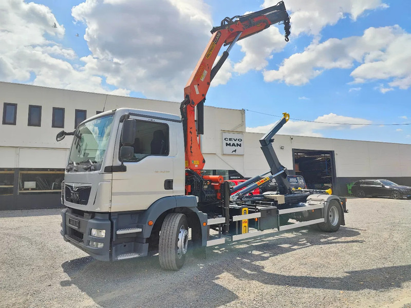 MAN TGM 18.290 4x2 Euro 6 + Crane Palfinger PK15500 - شاحنة ذات الخطاف, شاحنة كرين: صور 1 MAN TGM 18.290 4x2 Euro 6 + Crane Palfinger PK15500 - شاحنة ذات الخطاف, شاحنة كرين: صور 1
