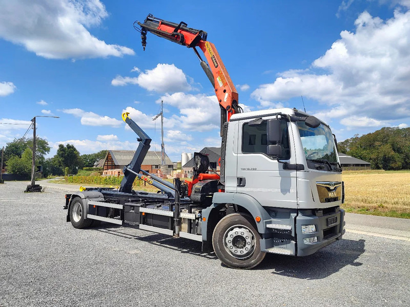 MAN TGM 18.290 4x2 Euro 6 + Crane Palfinger PK15500 - شاحنة ذات الخطاف, شاحنة كرين: صور 2 MAN TGM 18.290 4x2 Euro 6 + Crane Palfinger PK15500 - شاحنة ذات الخطاف, شاحنة كرين: صور 2