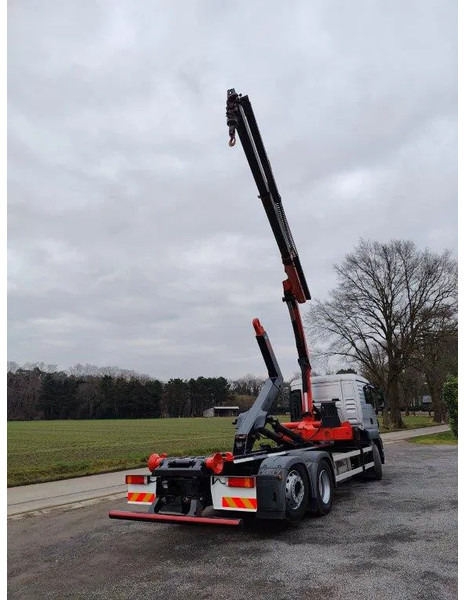 MAN TGS 26.320 Container Multilift + Kraan Palfinger PK16502 - شاحنة ذات الخطاف, شاحنة كرين: صور 4 MAN TGS 26.320 Container Multilift + Kraan Palfinger PK16502 - شاحنة ذات الخطاف, شاحنة كرين: صور 4