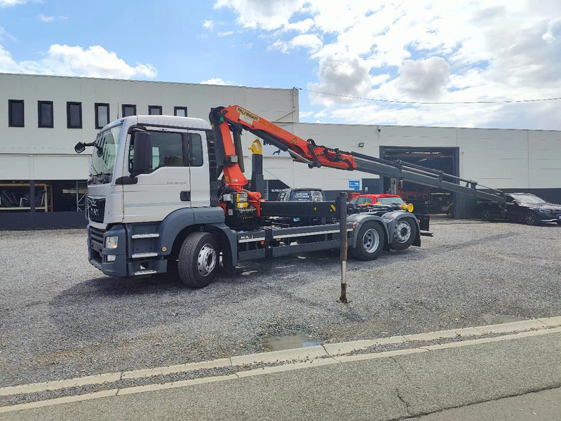 شاحنة ذات الخطاف, شاحنة كرين MAN TGS 26.420 Container / Palfinger PK18002: صور 7 شاحنة ذات الخطاف, شاحنة كرين MAN TGS 26.420 Container / Palfinger PK18002: صور 7
