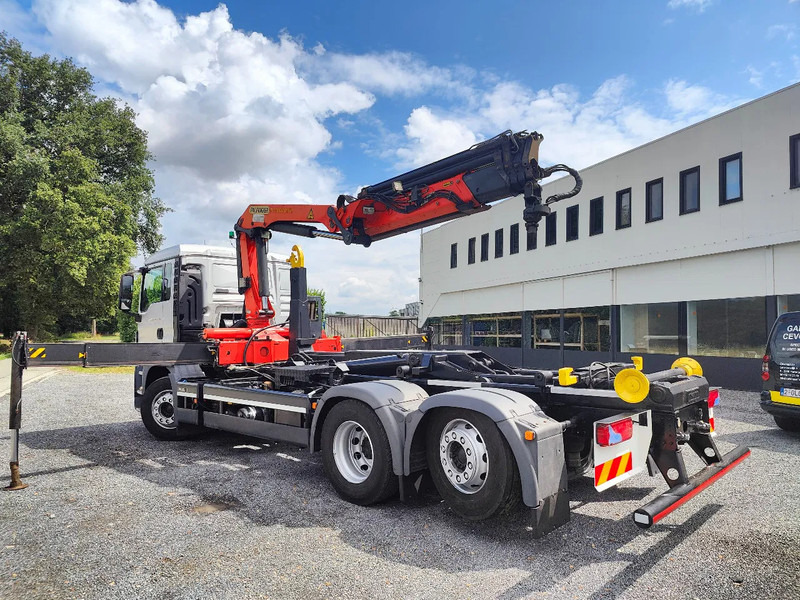 شاحنة ذات الخطاف, شاحنة كرين MAN TGS 26.420 Container / Palfinger PK18002: صور 10 شاحنة ذات الخطاف, شاحنة كرين MAN TGS 26.420 Container / Palfinger PK18002: صور 10